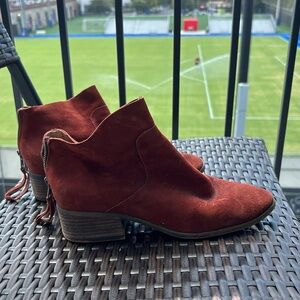 Genuine Suede Booties